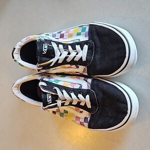 Vans rainbow sneakers